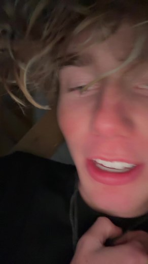 Engaging Monologue by a Young Individual in Dim Lighting