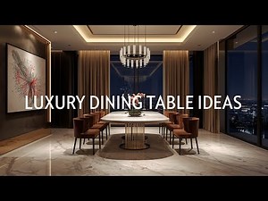 “Top 10 USA Dining Table Design Ideas | Modern, Luxury & Rustic Styles”