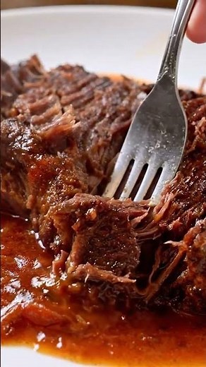 The Easiest Fall-Off-The-Bone Pot Roast! 🥩🔥 #shorts #cooking