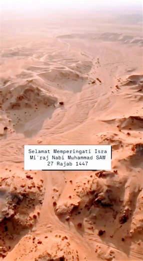Isra Mi'raj adalah Mukjizat Agung cerminan kasih sayang Allah Kepada hambaNya. Ada satu malam, di mana Rasulullah dipanggil untuk bertemu Rabb-Nya. Dan dari malam itu, kita bisa ambil pelajaran bagaimana cara melihat hidup dengan hati yang lebih dalam. Semoga kita selalu dalam lindungan Allah SWT dan mendapatkan Syafaat Rasulullah SAW. Aamiin 🤲 #isramiraj #rasulullah_saw #rasulullah #muhammadﷺ #fyoupage