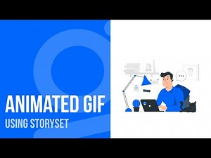 How to create your own animated gif - Storyset Tutorial