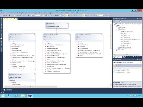 Dynamics AX 2012: Create class diagram in Visual Studio