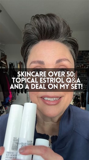 At 54, this has changed my skin. #alloypartner I started using topical estriol about a year ago. It started with the M4 cream from @myalloy. Today, I’m answering some of the common questions I get regarding topical estriol: WILL TOPICAL ESTRIOL AFFECT ESTROGEN LEVELS IN MY BLOOD WORK? No. Per their website, this is topical for the face only and will not go systemic. Meaning it will not raise estrogen levels in your bloodstream, nor will it help with other symptoms of perimenopause/menopause, lik