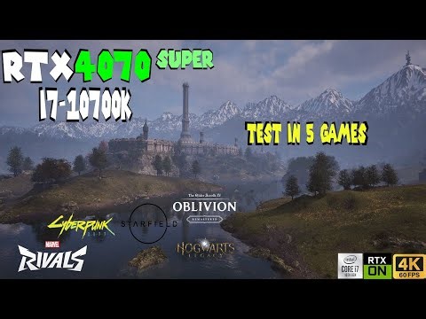 RTX 4070 Super + i7 10700KF - Test in 5 Games 1440p