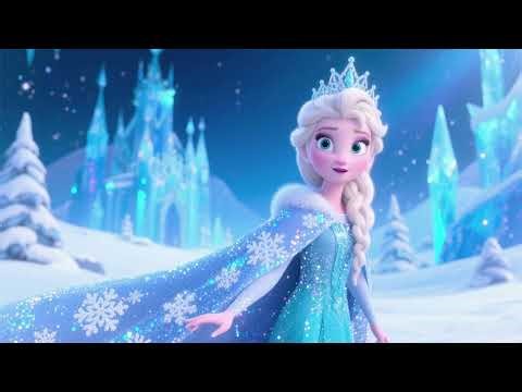 Elsa’s Glitter Cape ✨❄️ | Shine Like the Ice Queen!
