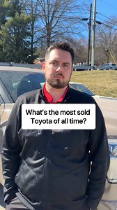 The most sold Toyota of all time! Do own a Corolla now, or have you ever? ⬇️ | South Hills Toyota
