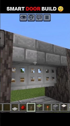 Minecraft Automatic Iron Door Build Tutorial! 🚪⚡