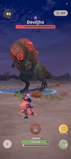 MHN - Dual Blades vs 6⭐ Deviljho #mhnow #gaming #mhn #games #monsterhunter #dragon #gameplay #dino