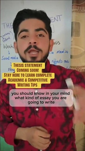 Essay Thesis Statement Learn Writing #writingtips