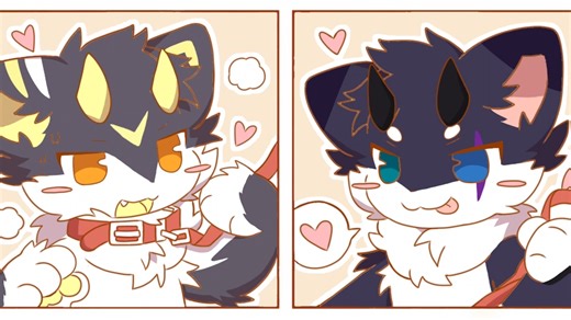 不听话的小狗可是会被栓起来的(｡•﹃•｡)