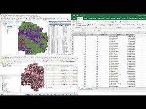 RS & GIS QA10 How to Export a Shapefile to Excel Spreadsheet in ArcGIS & QGIS