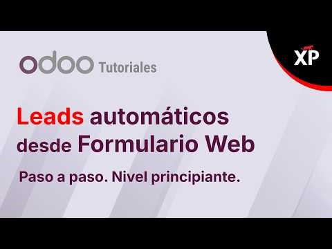 Odoo. Leads automáticos desde Formulario Web