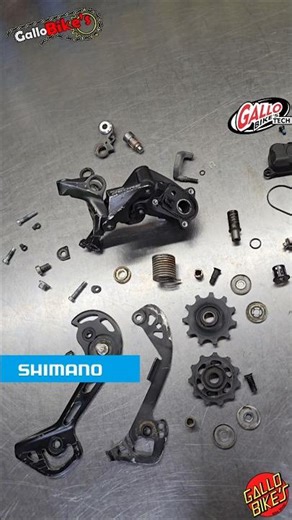 mantenimiento Desviador trasero SHIMANO DEORE RD-M5120 servicio cambio trasero Cambiador reparación