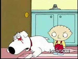STEWIE BEATS UP BRIAN