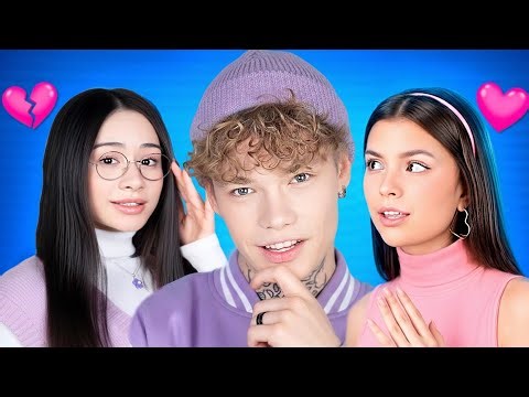 Two Girls Fight Over Popular Boy! Shy Nerd vs College Queen