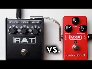 MXR Distortion III vs. ProCo RAT