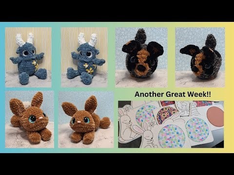 Another Busy Week Pattern Testing Splooter Bunny Busting Out My Embroidery Machine