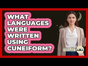 What Languages Were Written Using Cuneiform? - Middle East Explorers