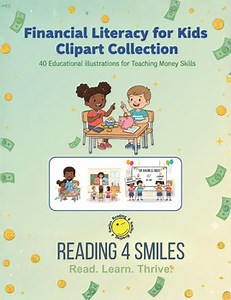 Financial Literacy Clipart & Icons for Kids | Money Lessons, Budgeting, Saving |