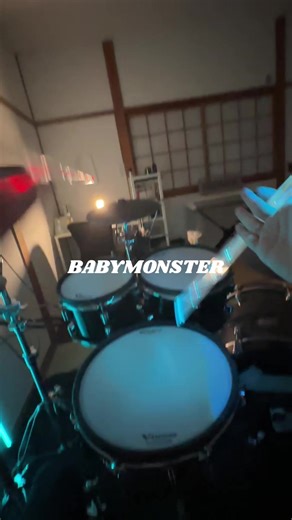 CLIK CLAK by BABYMONSTER: Energetic Drum Performance