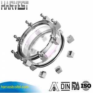 [Hot Item] Stainless Steel 304 Ultra-High Vacuum Welding Flange Sight Glass ISO Viewport