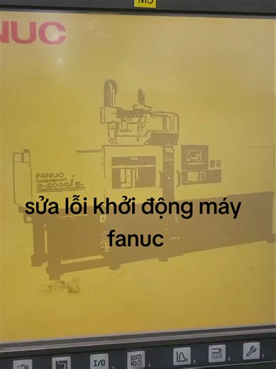 Sửa lỗi khởi động máy ép nhựa Fanuc hiệu quả