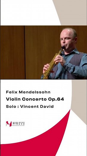 Mendelssohn : Violin Concerto Op.64 by Vincent David