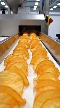 High Speed Industrial Manufacturing The Art of Making Perfect Potato Chips Industrial ASMR