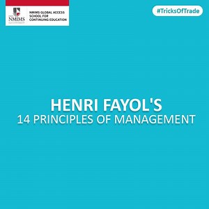 There you have it: The easiest way to memorize Henri Fayol’s 14 Principles of Management! #TricksOfTrade | NMIMS CDOE