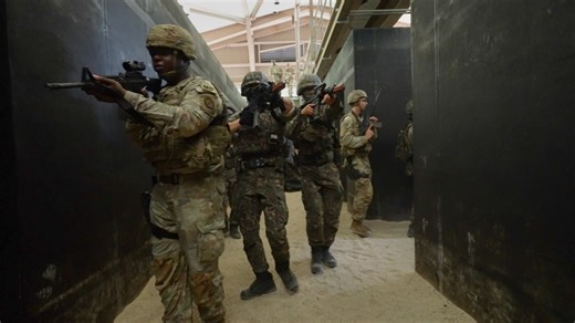 ROK/US MP's conduct combined training