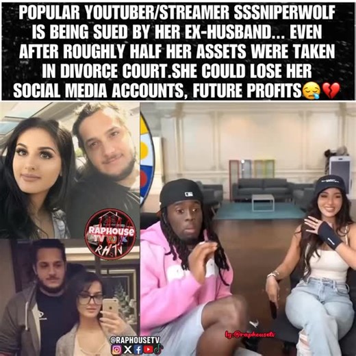 @raphousetv.streams on Instagram: "SSSniperwolf is being SUED by her ex-husband... even after roughly half her assets were taken in divorce court. She could lose her social media accounts, etc. thoughts???樂"