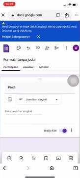 tutorial membuat google form dengan mudah