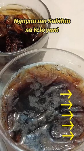 Coke with Floating Sebo 🤣 #fastfood #drinks