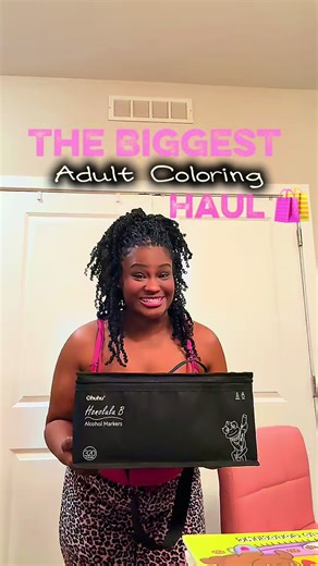 Unboxing my adult coloring haul! 🎨✨ After months of collecting, I finally have everything I need to dive into this creative journey. Can’t wait to share the colorful fun with you all! 🌈🖍️ #AdultColoring #ArtSupplies #CreativeHobby #Colortok