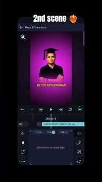 DAY-53 3D Reel Edit -2st Scene ❤️‍🔥#shorts #ytshort #shortsfeed #nileshmotionmatrix