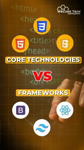 Core technologies vs Frameworks: Which one is better ?🤔#shorts