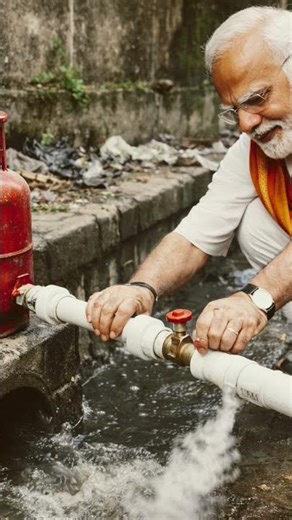 Modi ji rock , LPG wala shock