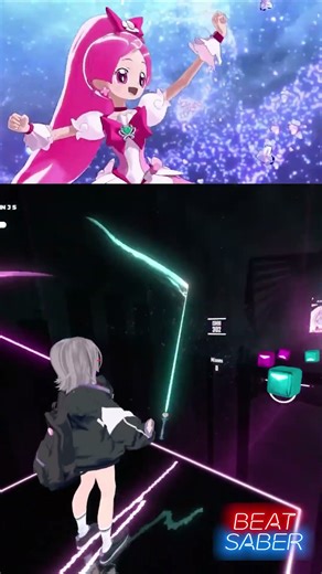 ハートキャッチ☆パラダイス！ / 工藤真由『ハートキャッチプリキュア!』ED #beatsaber #Shorts