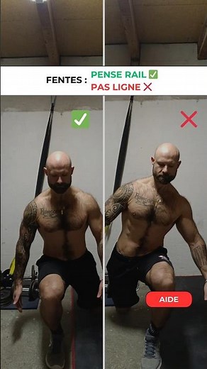 Fentes : l'erreur qui BOUSILLE ton équilibre et tes résultats ❌ (fais ÇA)