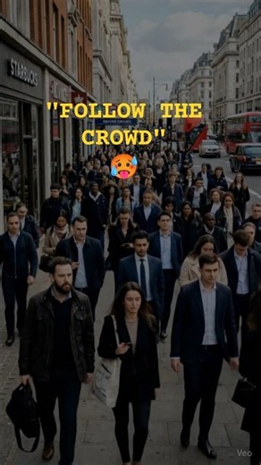 Why People Walk Faster in Crowds🚶| #psychology #shorts #philosophy #crowd #usa