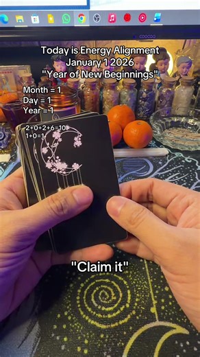 Today is a Year of New Beginnings. January 1 2026. 111 Angel Number. #newyear2026 #angelnumber #111 #newbeginnings #angeljavierguidance