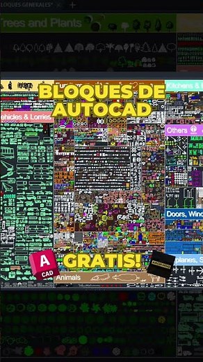 Bloques de AutoCAD GRATIS!