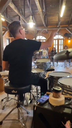 Stanton Moore on Instagram: "Teaching Zigaboo Modeliste’s groove to the Meters’ “Cissy Strut” to the Italian group of 19 at the LAB Drum Camp a few months ago! We had so much fun at the camp! Made some great memories, some new friends and we learned…A LOT!!! @labmusiceducation"