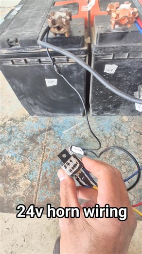 34K views · 393 reactions | #car #tips #wiring #tutorial 24v horn wiring #fypシ゚ #electrical #mechanic #engine Mechatronics Tyronn @top fans | Mechatronics Tyronn | Facebook