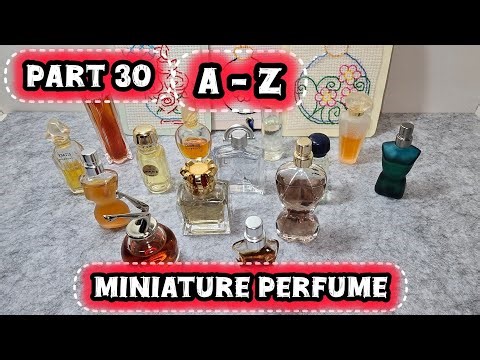 PART 30 MINIATURE PERFUME A - Z : GIVENCHY, JEAN PAUL GAULTIER
