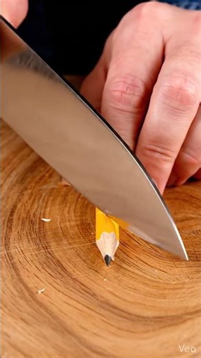 Most Satisfying Pencil Cut 🔪✏️ ASMR #Shorts