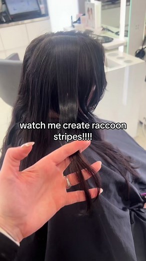 Orlando Hairstylist Creates Raccoon Stripes - Hair Transformation