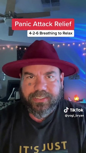 Amazing breathing practice to reduce panic and anxiety 🌟 #yogibryan #breathingtechniques #panicattackrelief #anxietyrelief