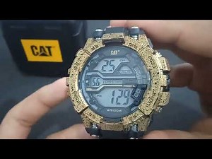 Como cambiar la hora en un reloj CAT digital