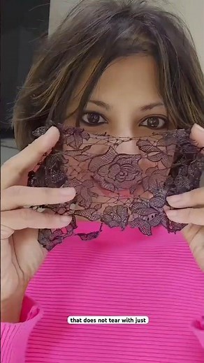 3-Ingredient Edible Lace Recipe Strong with Matt and shiny surface #ediblelacerecipe